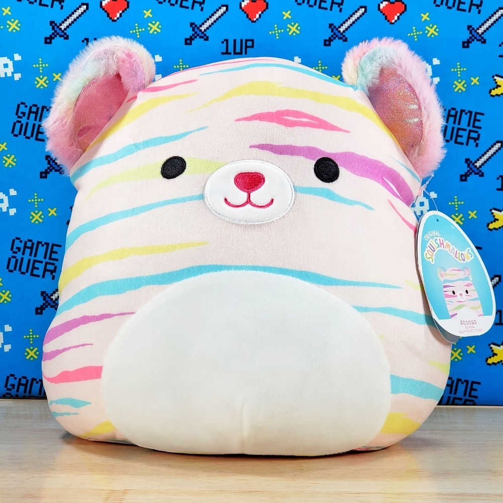 Squishmallow Atoosa the Tiger 11" UltraSoft Stuffed Plush Toy NWT